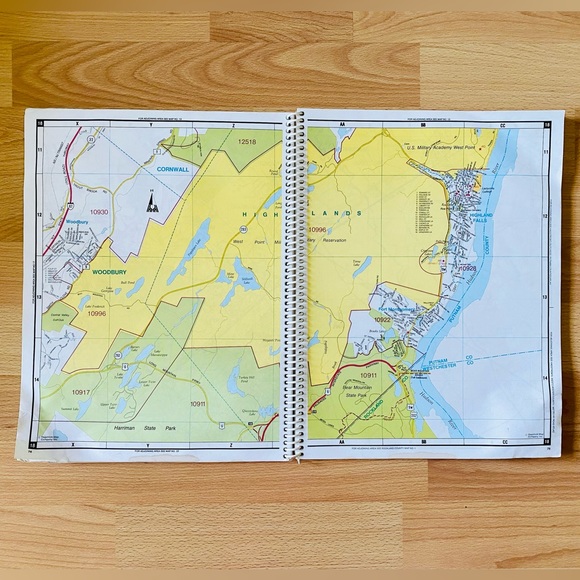 🚗Rare HAGSTROM Map - Picture 3 of 5